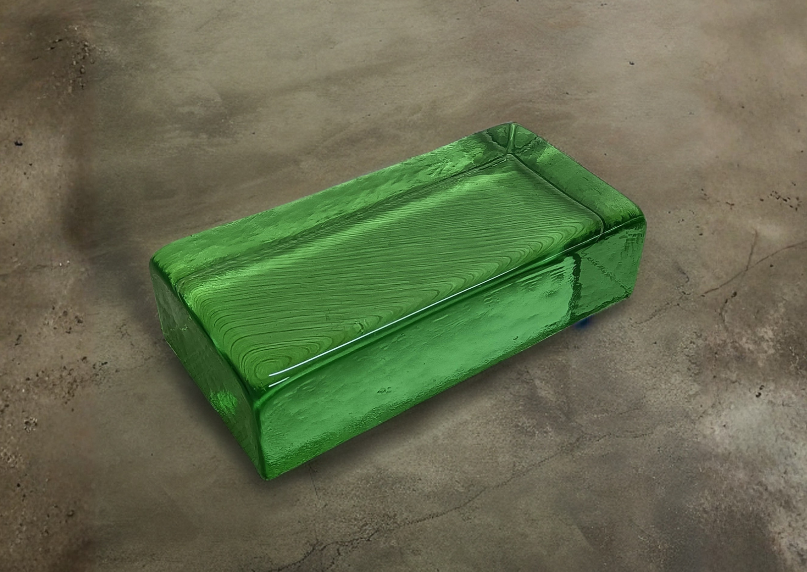 Coloured Solid Glassbrick